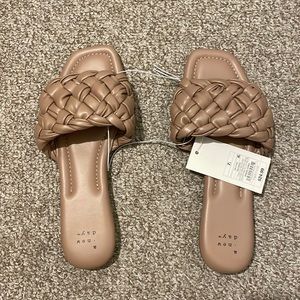 A new day Carissa woven sandals size 7.5